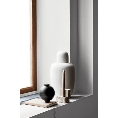 KRISTINA DAM Candleholder Offset Vol 2 - Light Grey